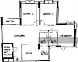 Blk 105 Rivervale Walk (Sengkang), HDB 4 Rooms #201660402